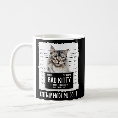 Maine Coon Cat For Catnip Made Me Do Coffee Mug