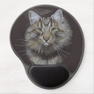 Maine Coon Cat Gel Mouse Pad