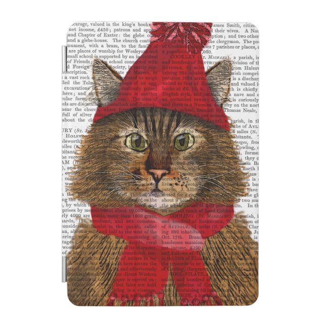 Maine Coon Cat iPad Mini Cover (Front)