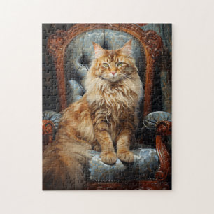 Maine Coon cat Jigsaw Puzzle