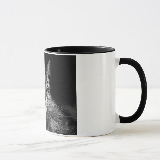 Maine Coon Cat mug (Right)