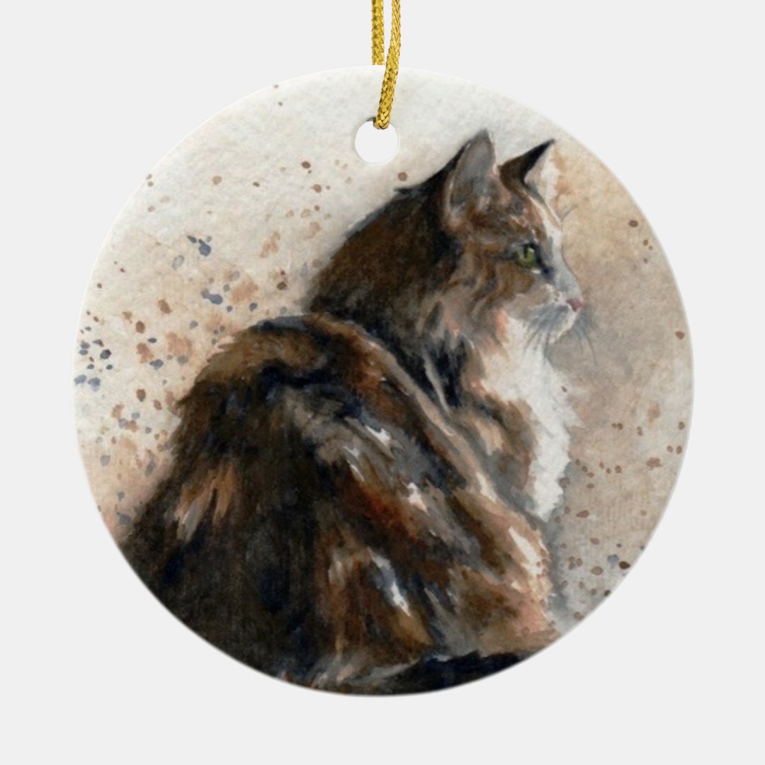 Maine Coon Cat Ornament | Zazzle