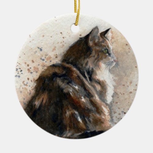 Maine Coon Cat Ornament