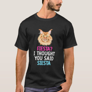 Maine Coon Cat Owner Funny Maine Coon Mom Maine Co T-Shirt