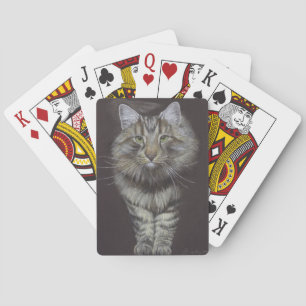 Maine Coon Cat Poker Cards