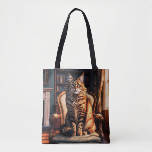 Maine Coon Cat Tote Bag