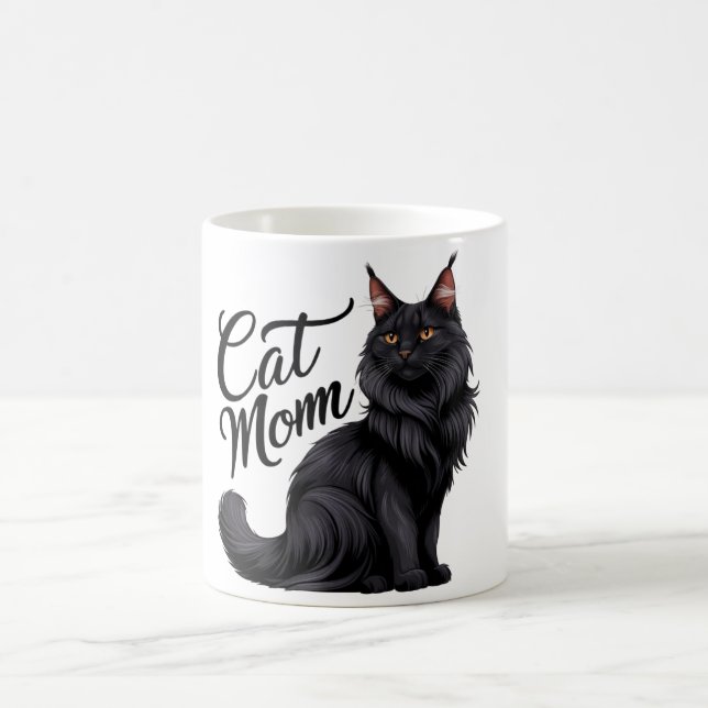Maine Coon Empire Cat Mom Mug II (Center)