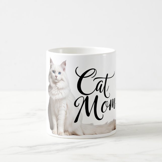 Maine Coon Empire Cat Mom Mug III (Center)