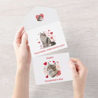 Maine Coon Kittens For Sale Valentines 🐾💖 All In One Invitation