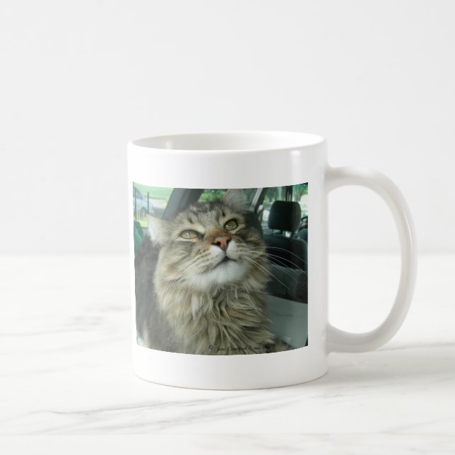 Maine Coon kitty Coffee Mug (Right)