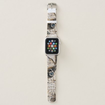 Maine Coon Kitty music Apple Watch Band