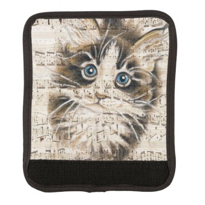 Maine Coon Kitty music Handle Wrap