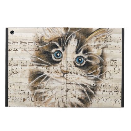 Maine Coon Kitty music iPad Air Case