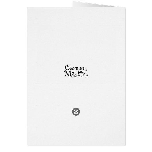 Maine Coon Magic - Fairy Cat Art Card (Back)