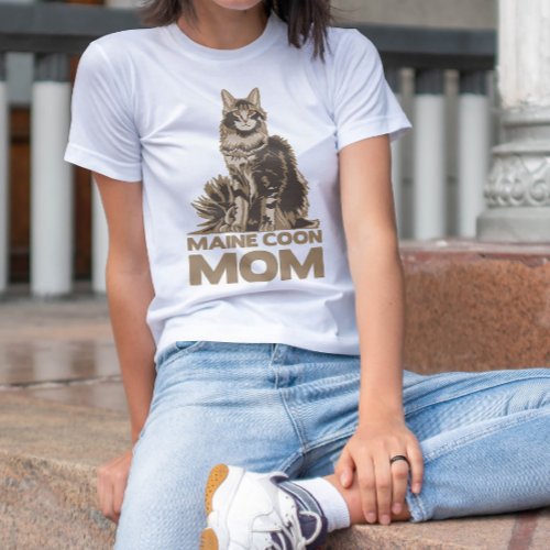 MAINE COON MOM T_Shirt