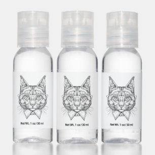 Maine Coon Portrait Hand Sanitizer