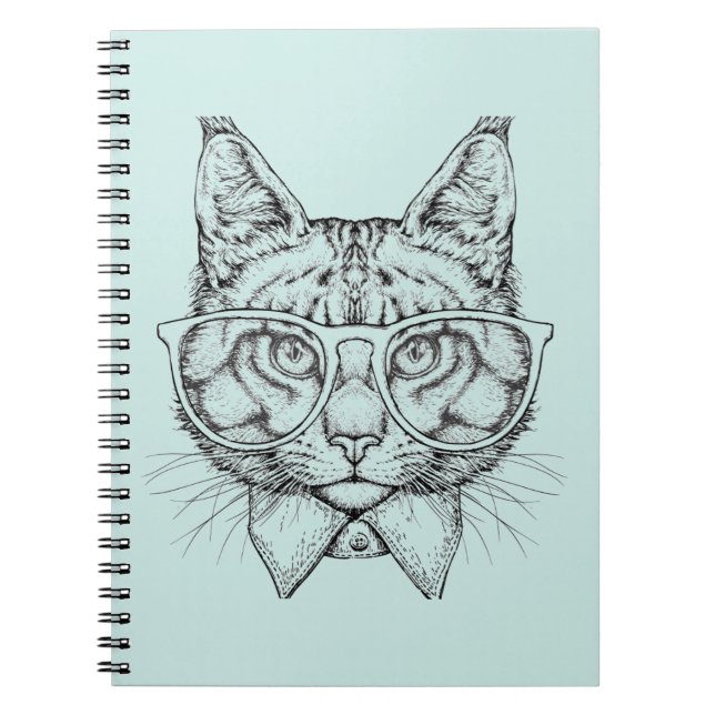 Maine Coon Portrait Notebook (Front)