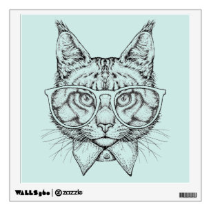 Maine Coon Portrait Wall Decal