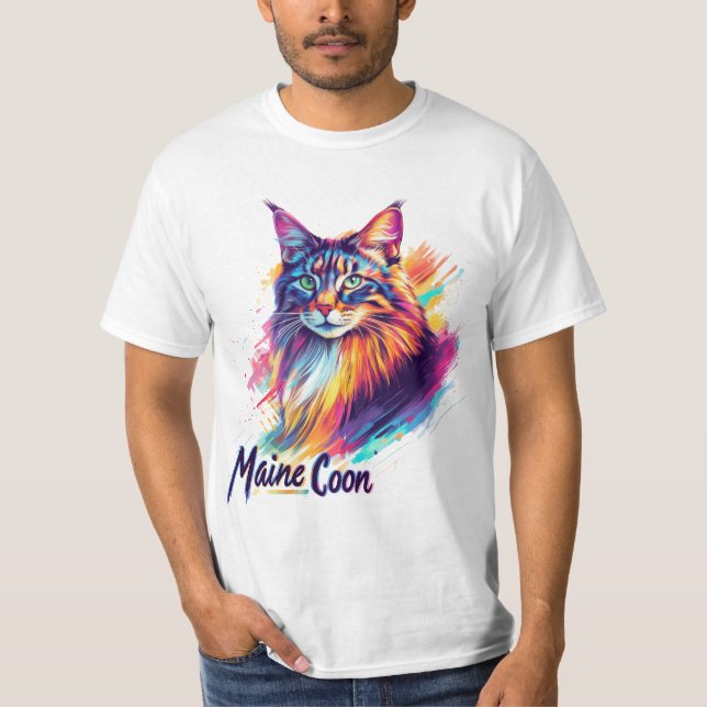 Maine Coon T-Shirt (Front)