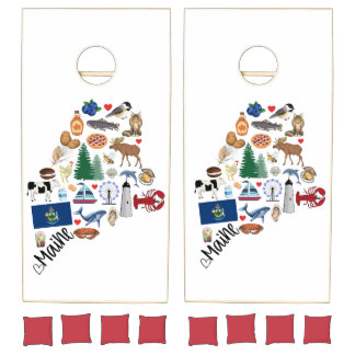Maine Cornhole Set