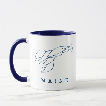 Maine - Elegant Blue Lobster - Custom