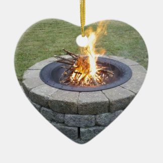 Maine FirePits! Ceramic Ornament