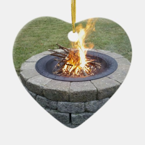 Maine FirePits Ceramic Ornament