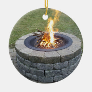 Maine FirePits! Ceramic Ornament