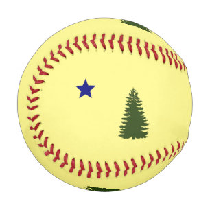 Maine flag(1901) baseball