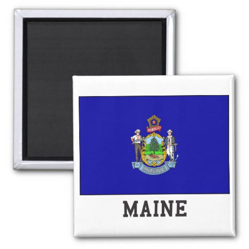 Maine Flag Magnet