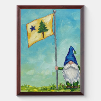 MAINE GNOME AWARD PLAQUE