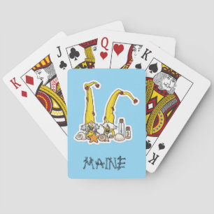 Maine Gnomes Welcome Home  Poker Cards