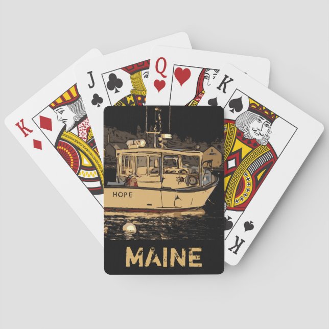 MAINE - HOPE POKER CARDS (Back)