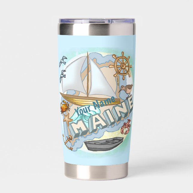 Maine Insulated Tumbler (Front)