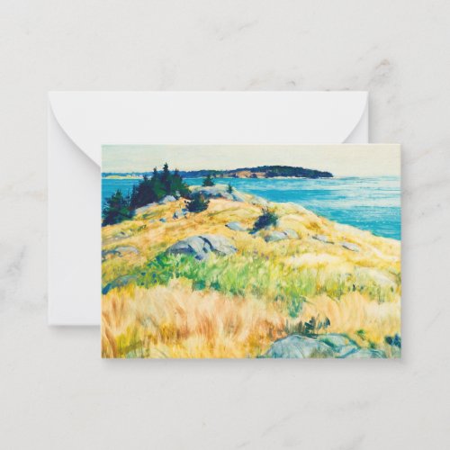 Maine islands by Newell Convers Wyeth Note Card