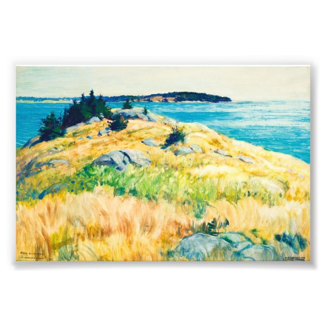 Maine islands by Newell Convers Wyeth Photo Print (Front)