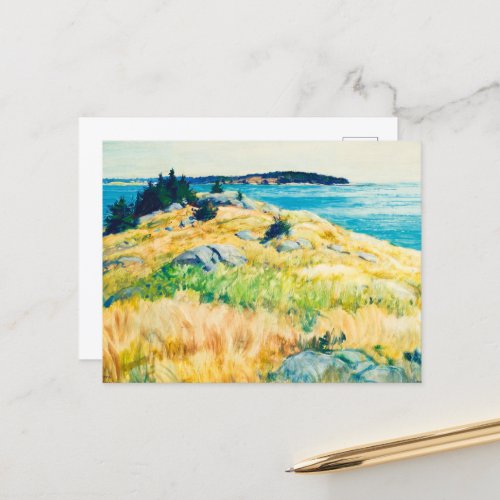 Maine islands by Newell Convers Wyeth Postcard