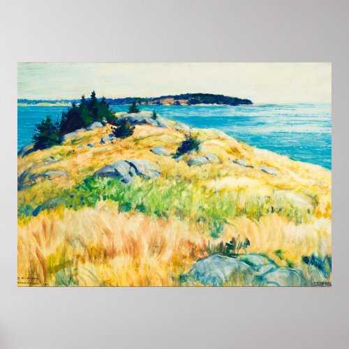 Maine islands by Newell Convers Wyeth Poster