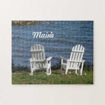 Maine Jigsaw Puzzle by GoingPlaces at Zazzle