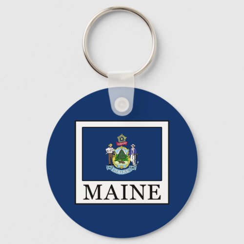 Maine Keychain