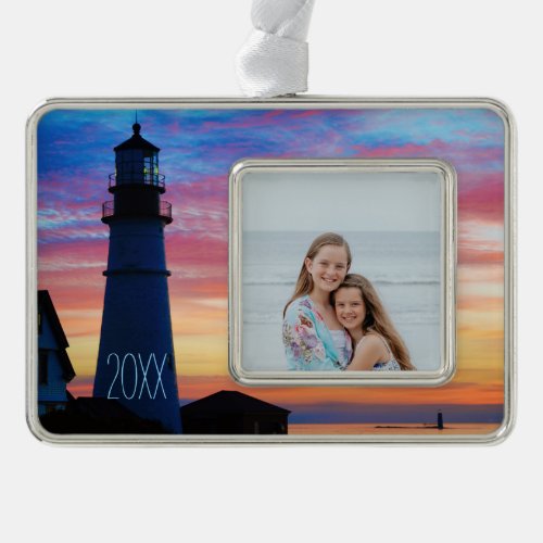 Maine Lighthouse Christmas Ornament