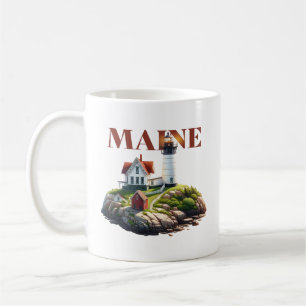 Maine Lighthouse Coffee Mug