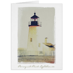 Maine Lighthouses Pemaquid Point Large Cards