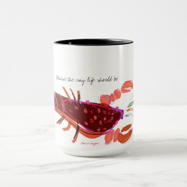 Maine Lobster 15oz Mug (Center)