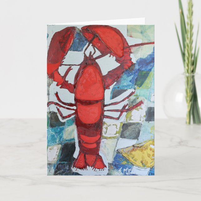 Maine Lobster Card (Front)