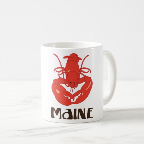 Maine Lobster Coffee Mug