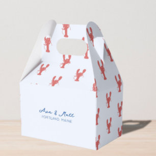Maine Lobster  Favor Boxes