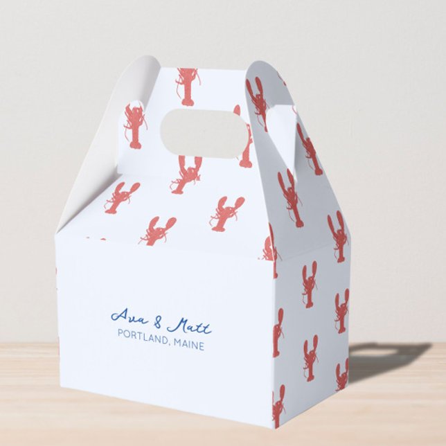 Maine Lobster  Favor Boxes (Creator Uploaded)