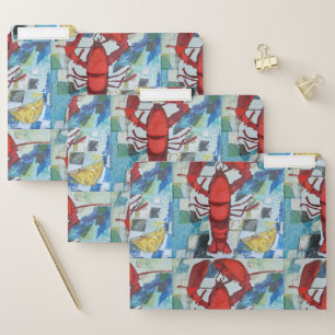 Maine Lobster File Folder