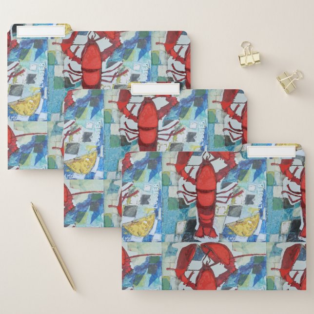 Maine Lobster File Folder (Set)